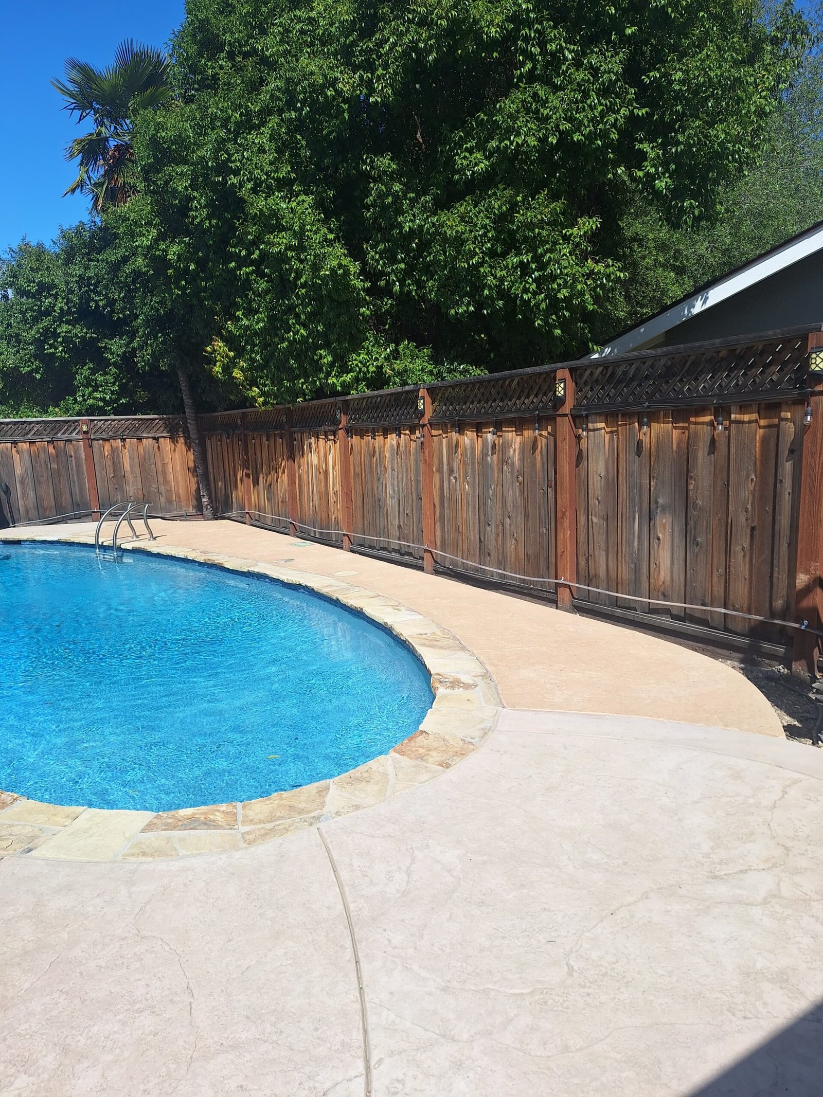 Landscaping work